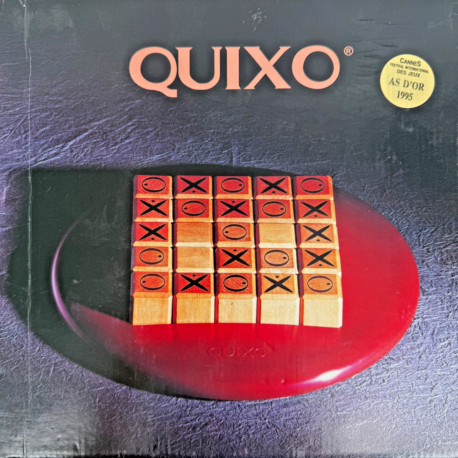 Quixo Board Game 1995 Gigamic Thierry Chapeau As d’Or Award Winner 2-4 Players