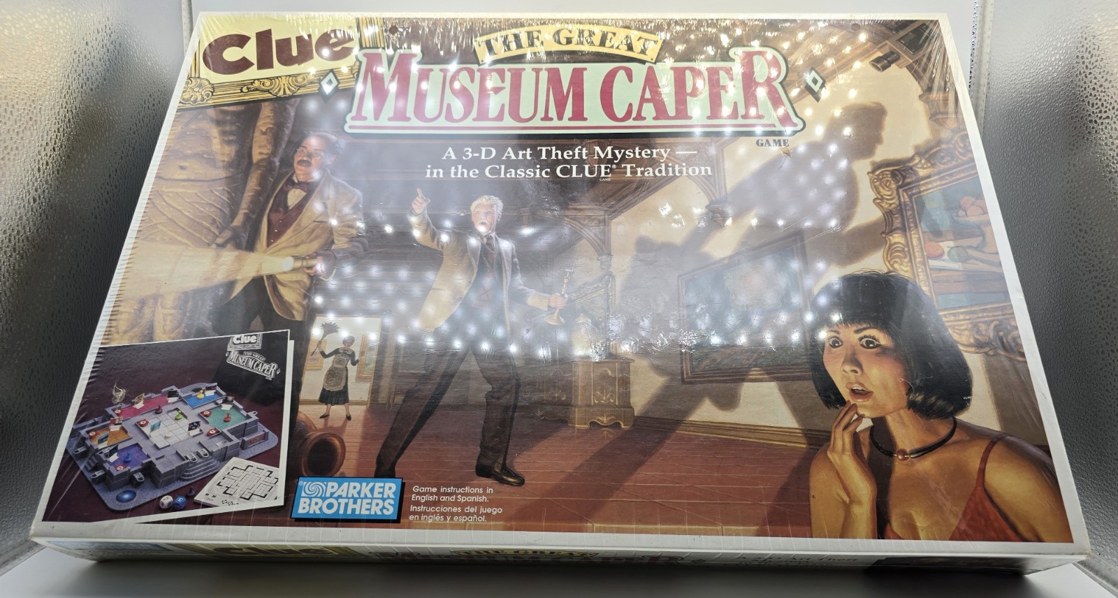 Parker Brothers Clue The Great Museum Caper Board Game 1991 NEW Sealed EXCELLENT