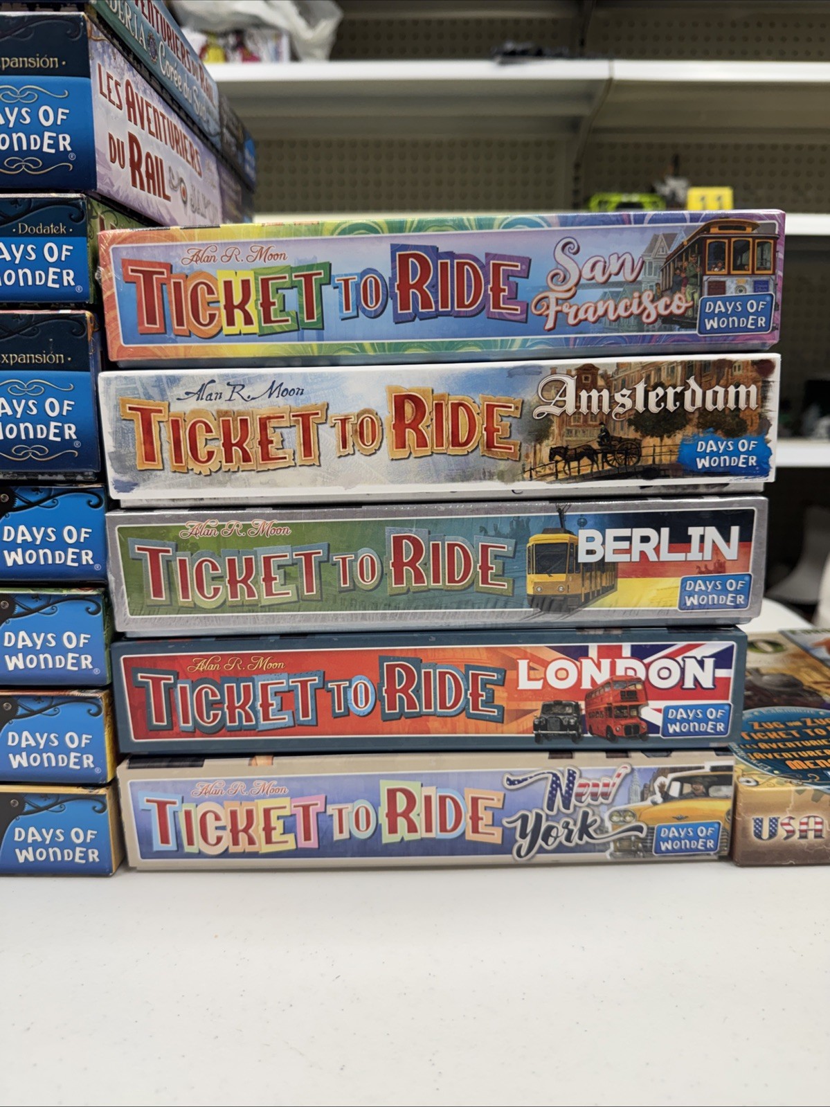 Ticket To Ride- EXPANSION LOT x21 ticket to ride expansions (used & new) ng31101