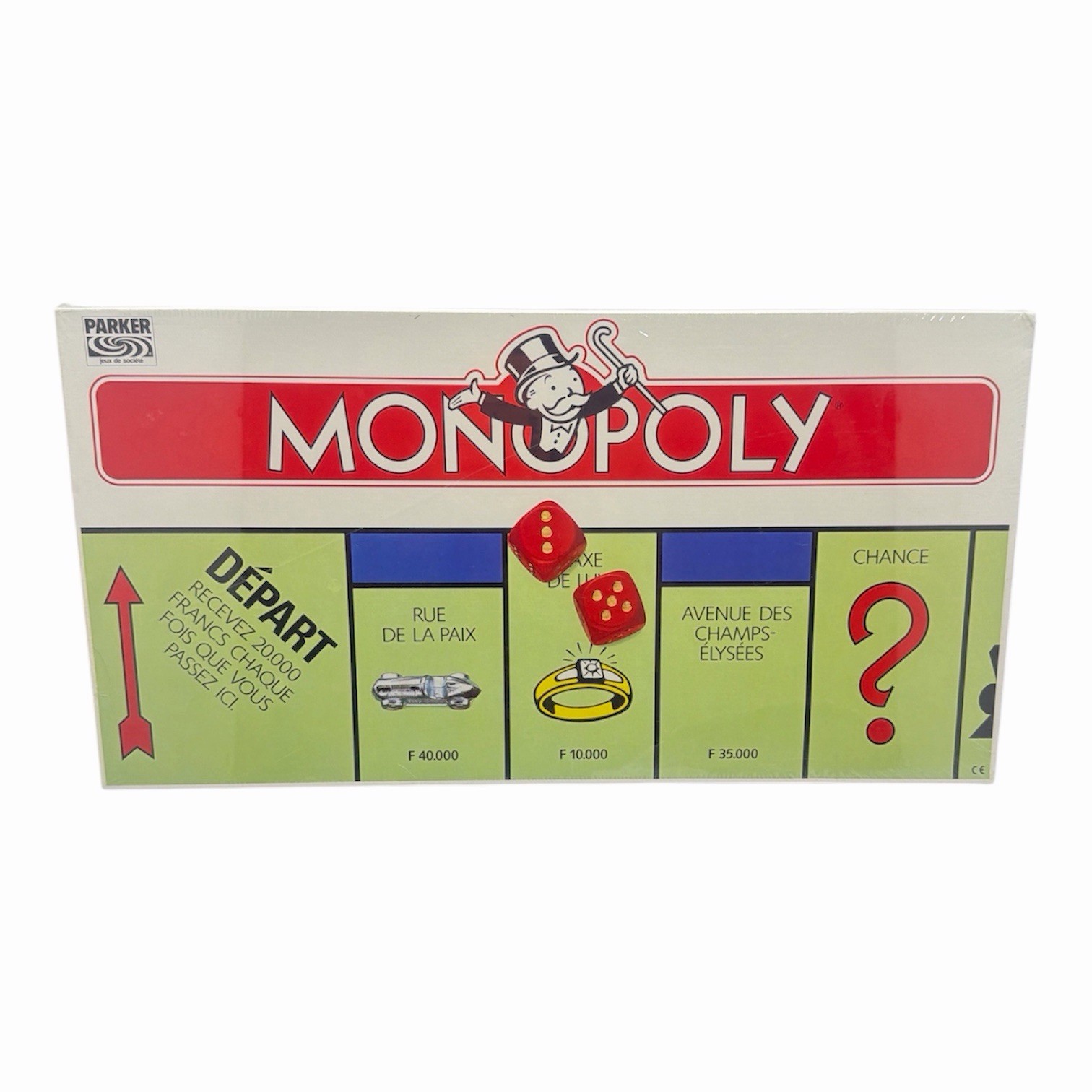 Vintage French Monopoly Board Game Parker Bros Sealed Made In France