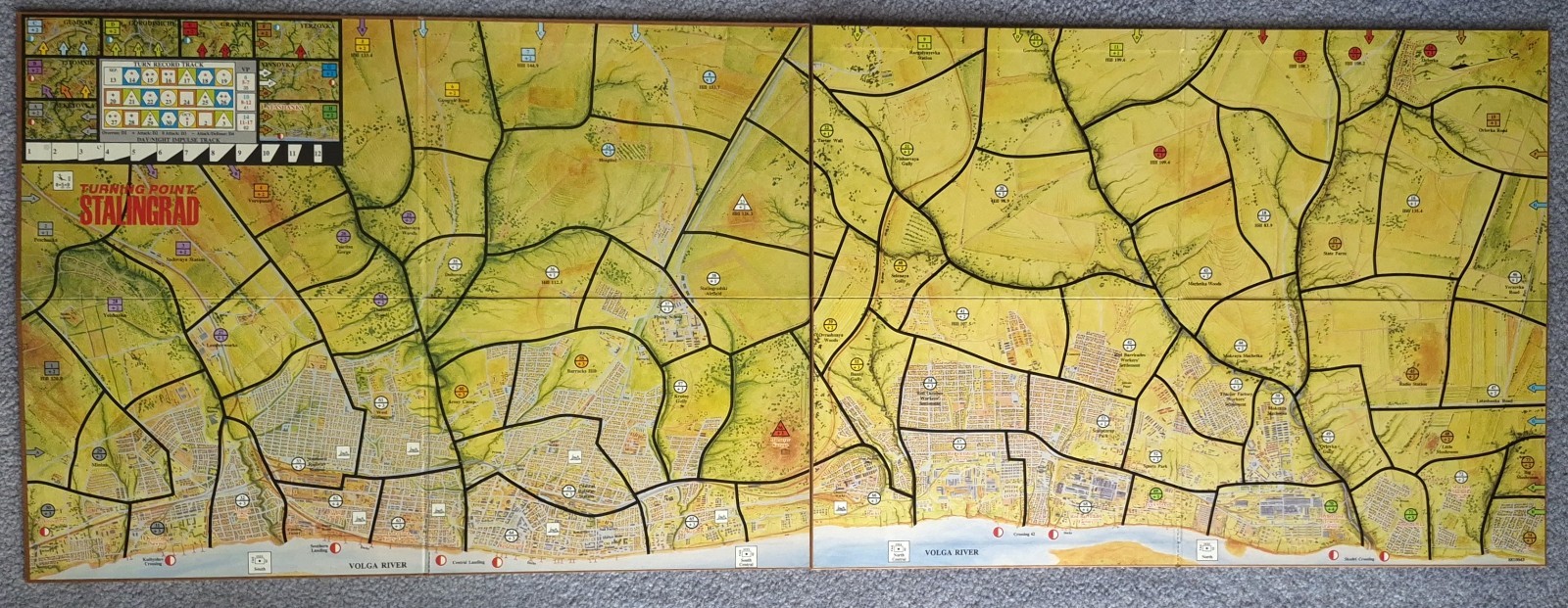 Turning Point: Stalingrad (AH 2nd Ed. 1989) in tray, Expansion unpunched, Ready!