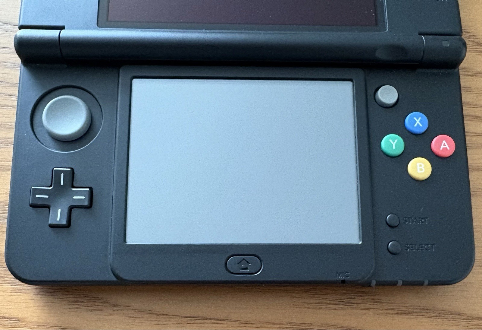 Nintendo new 3DS Black Original touch pen 4BG USB cable Used Japanese