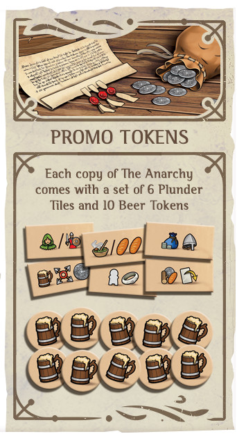 The Anarchy Promo Tiles Tabletop Strategy Board Game Garphill Renegade