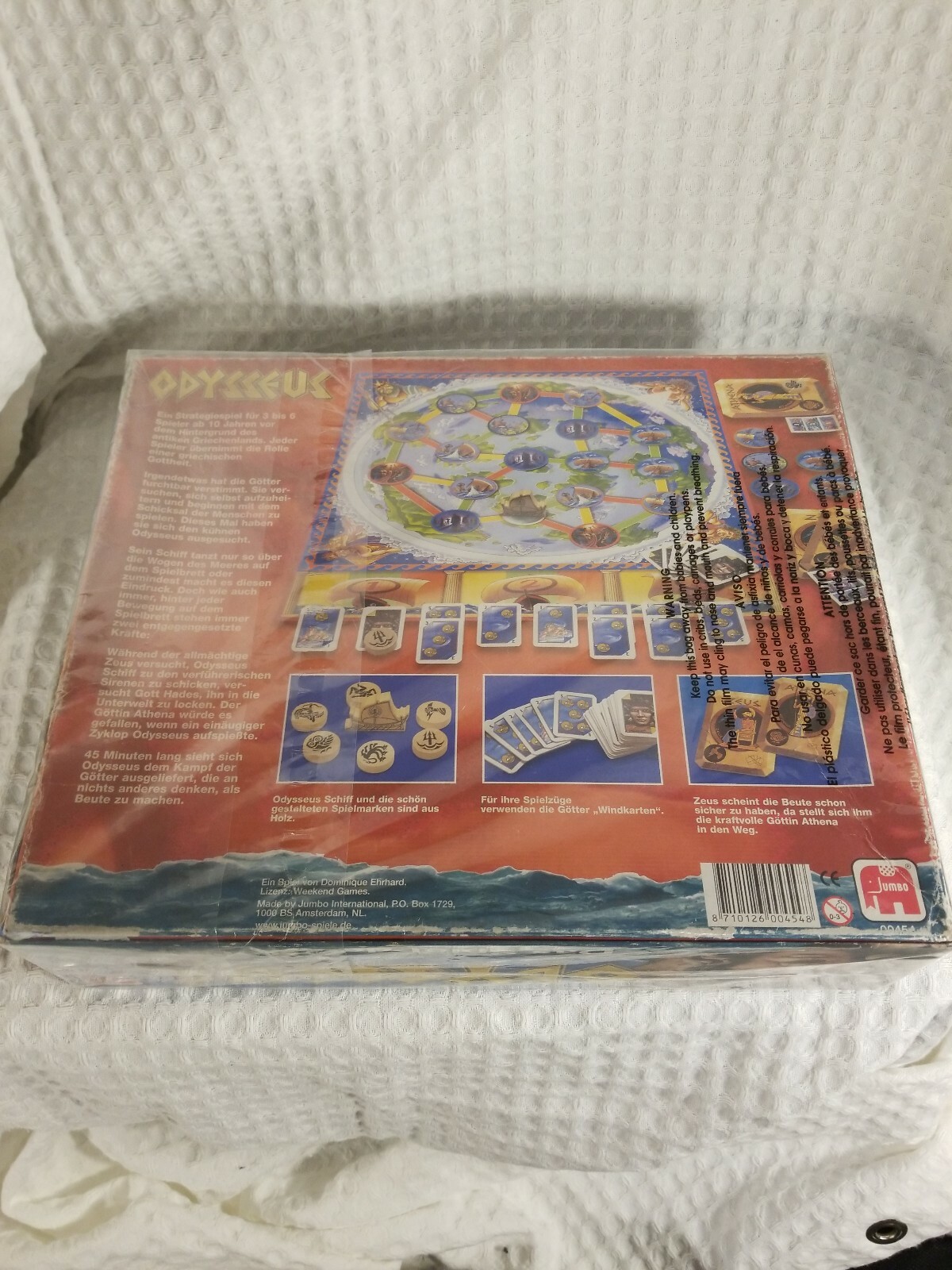 2001 Odysseus Board Game by Jumbo Dutch edition