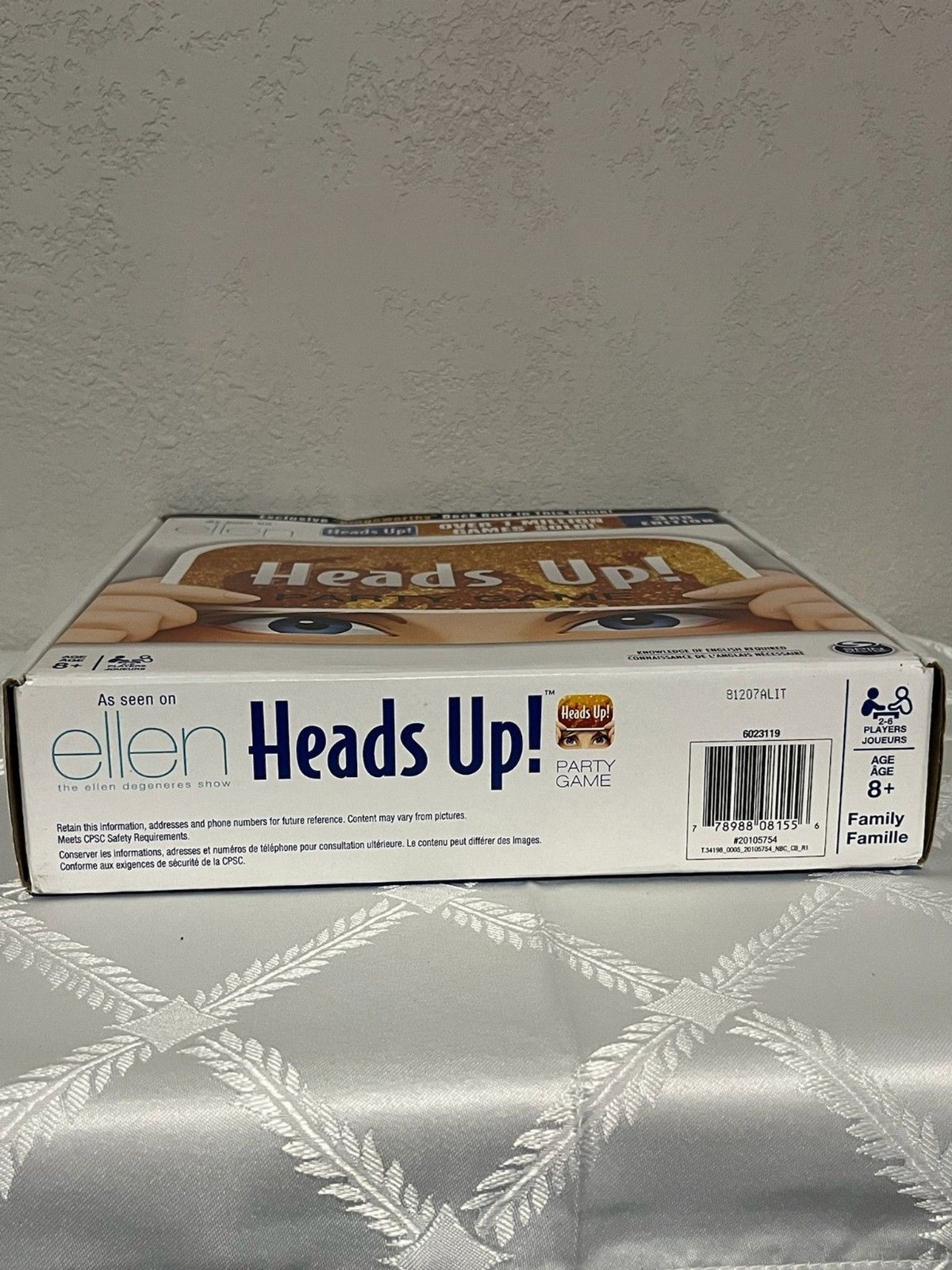 Heads Up Party Game – As seen on Ellen – 3rd Edition – New – Sealed