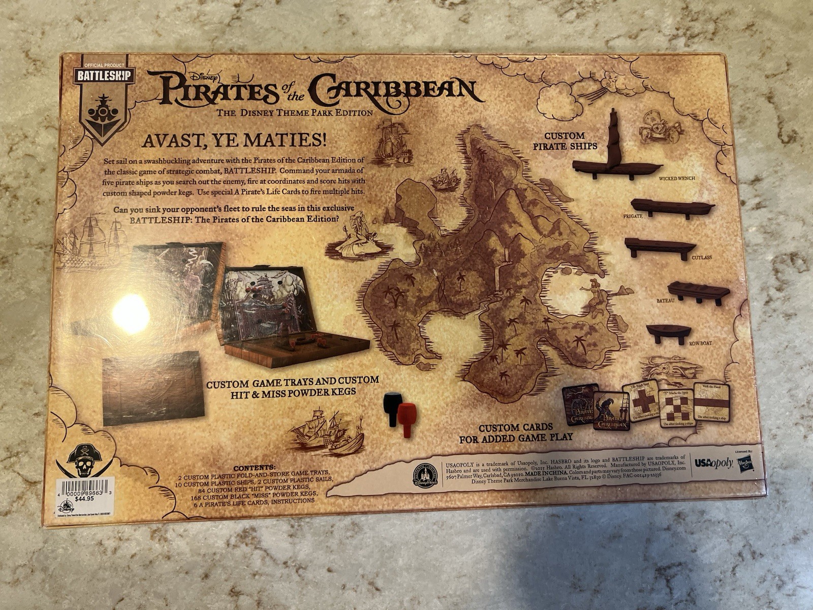 Pirates of the Caribbean Battleship Game – Disney Parks Exclusive Edition