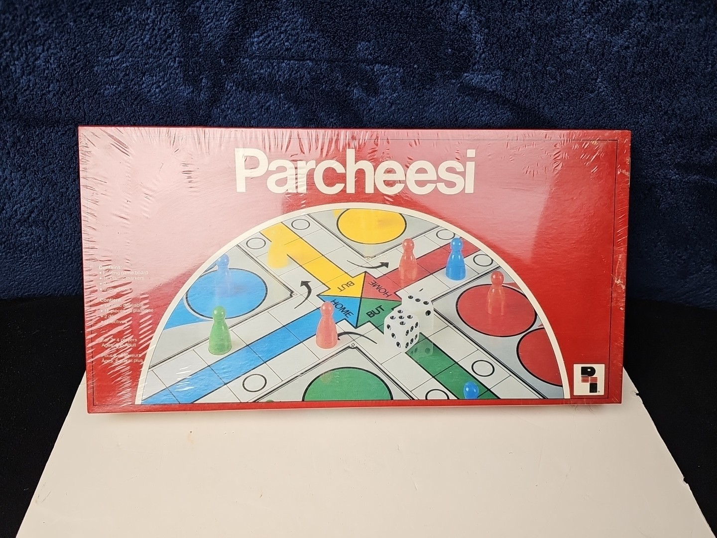 NICE Vintage Parcheesi Board Game 1987 New In Box Sealed NOS Playtoy