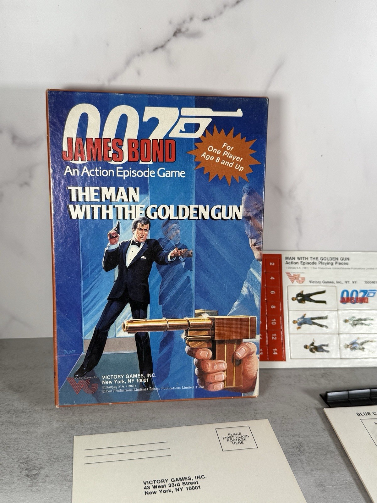 James Bond 007 The Man With The Golden Gun Game Victory Games Single Player 1985