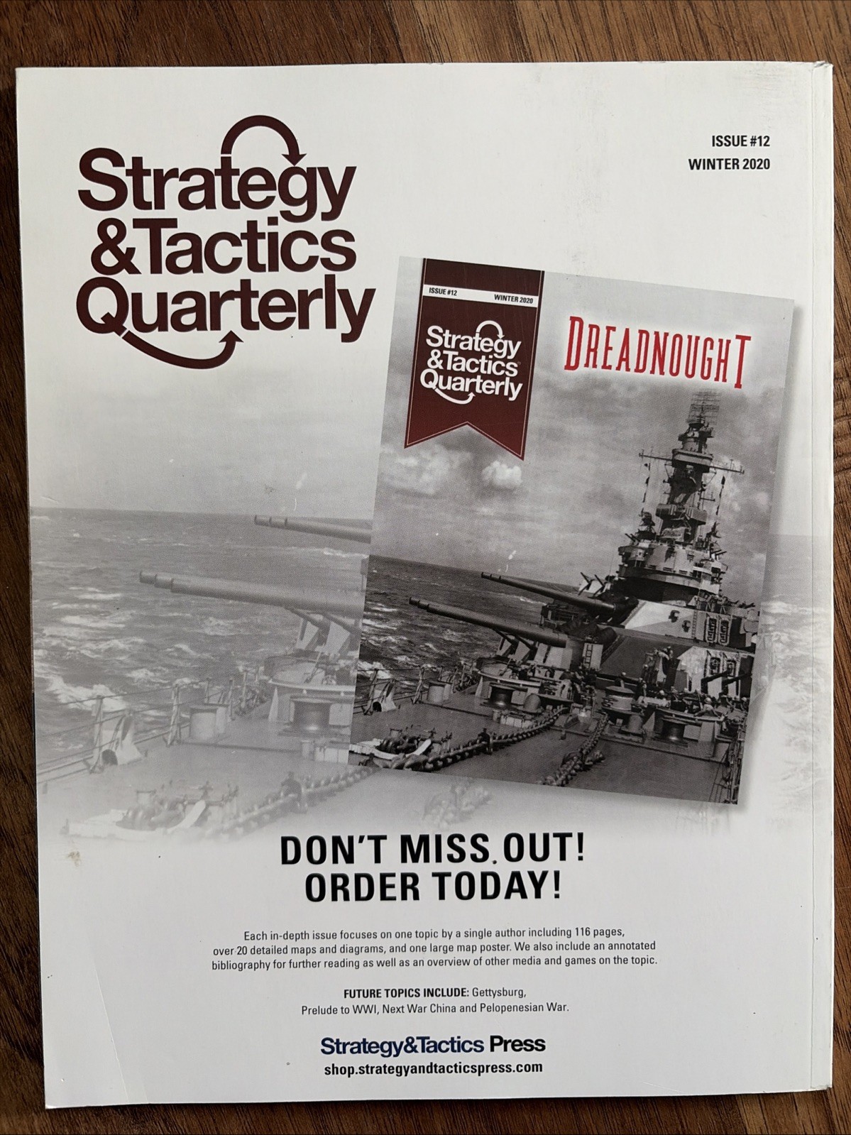 Strategy & Tactics Quarterly #11 – 12/14/20 Thirty Years War Magazine VG+