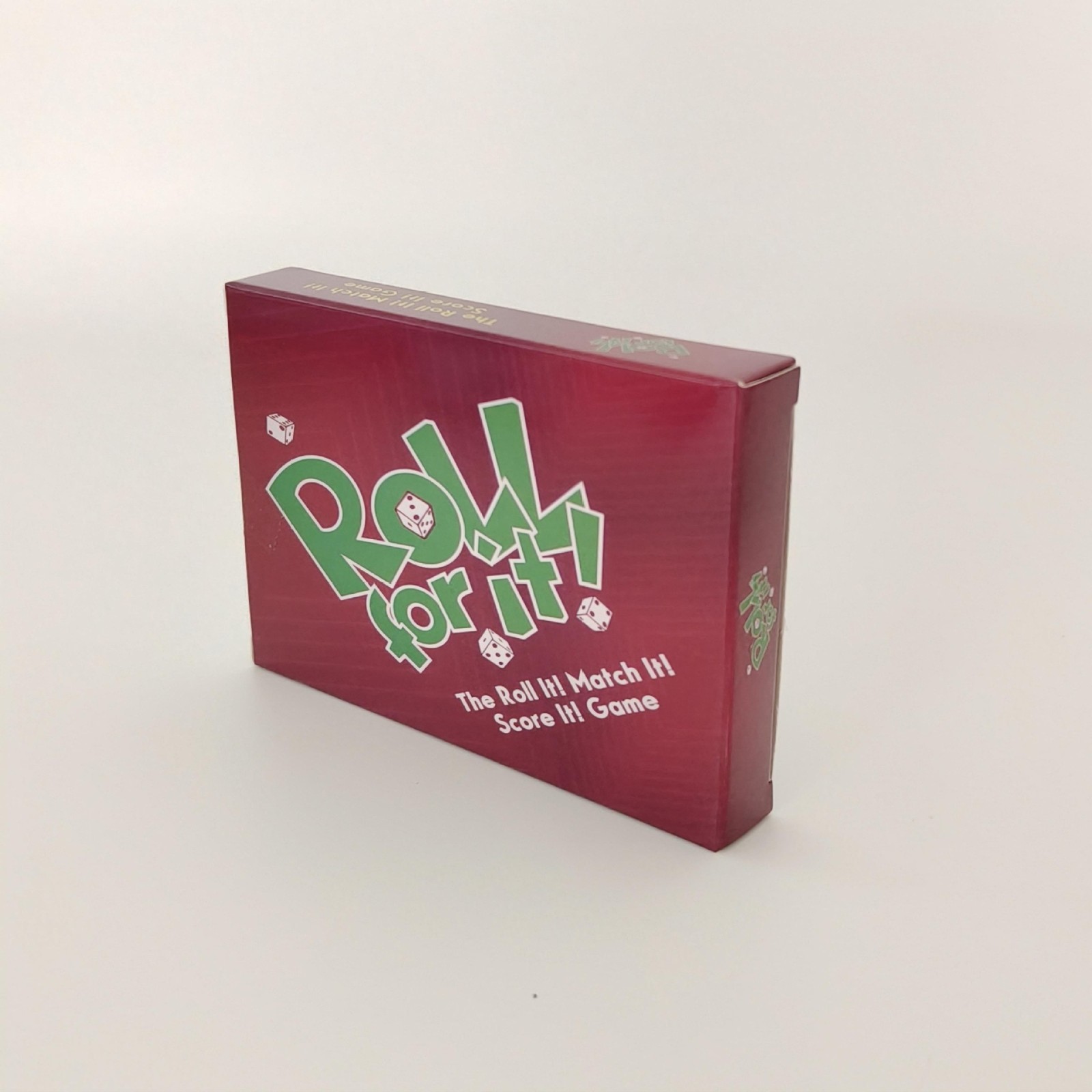 Roll For It ！Family Dice Card Game Fun Interactive Party Game For Kid And Adults