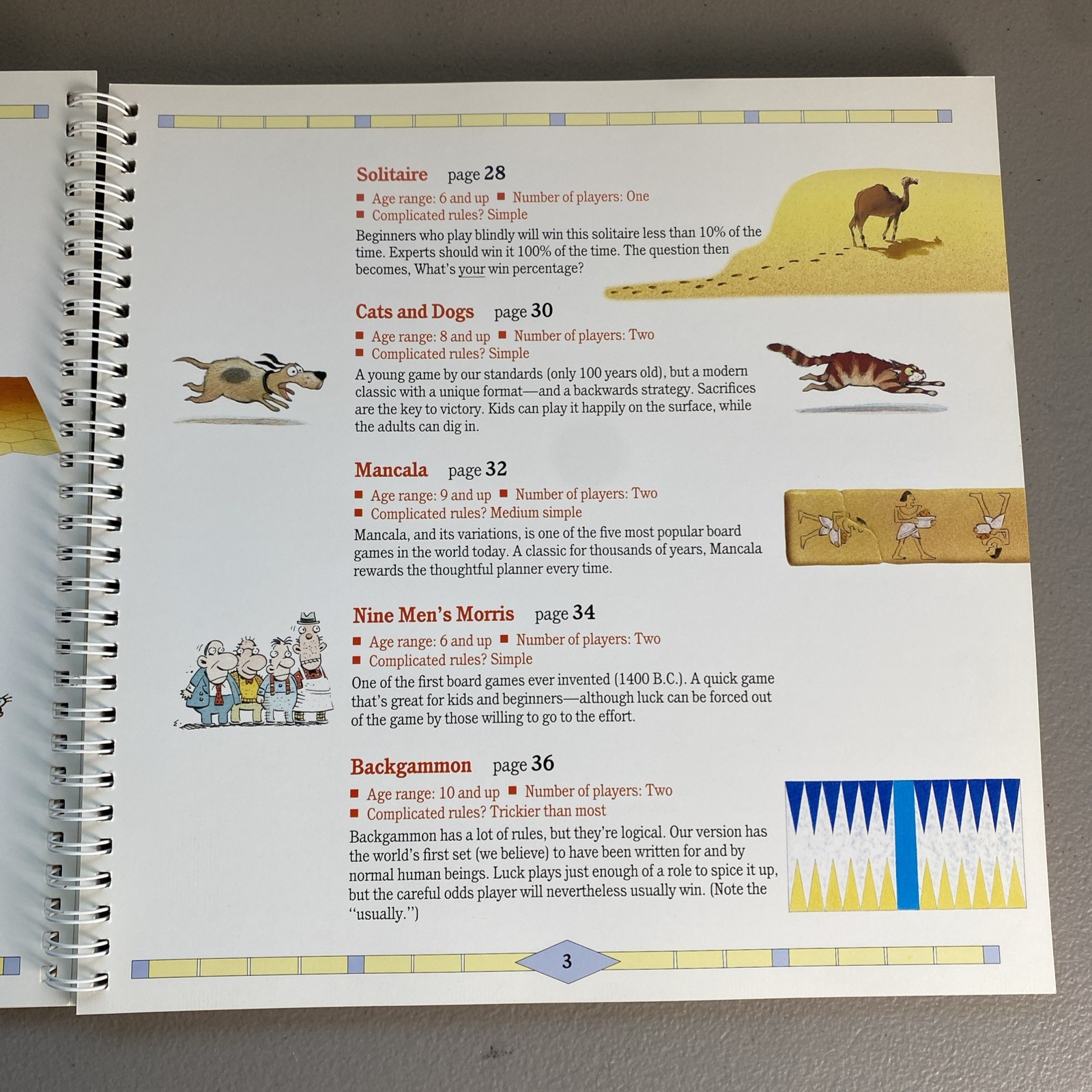 THE Book of Classic Board Games 1991 Vintage KLUTZ PRESS No Game Pieces