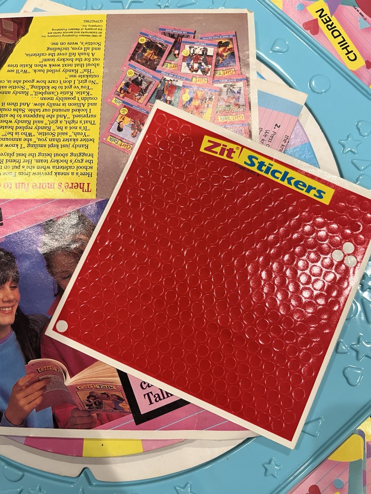 Vintage 1988 Girl Talk Board Game Golden