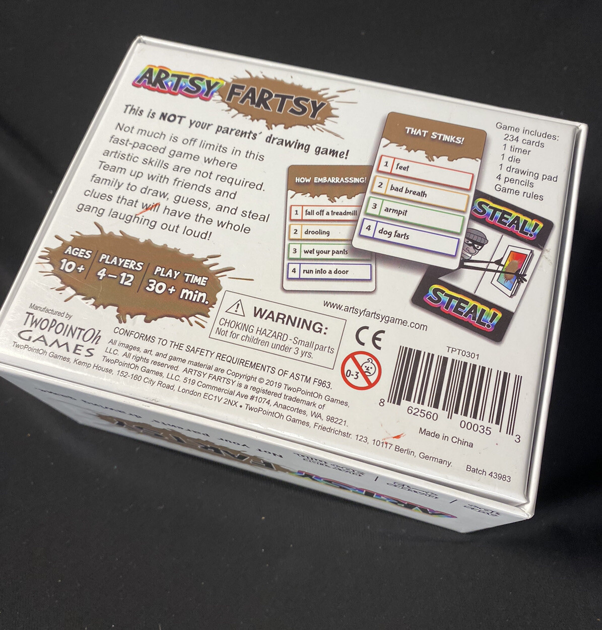 Artsy Fartsy Not Your Parents Drawing Game by TwoPointOh Games