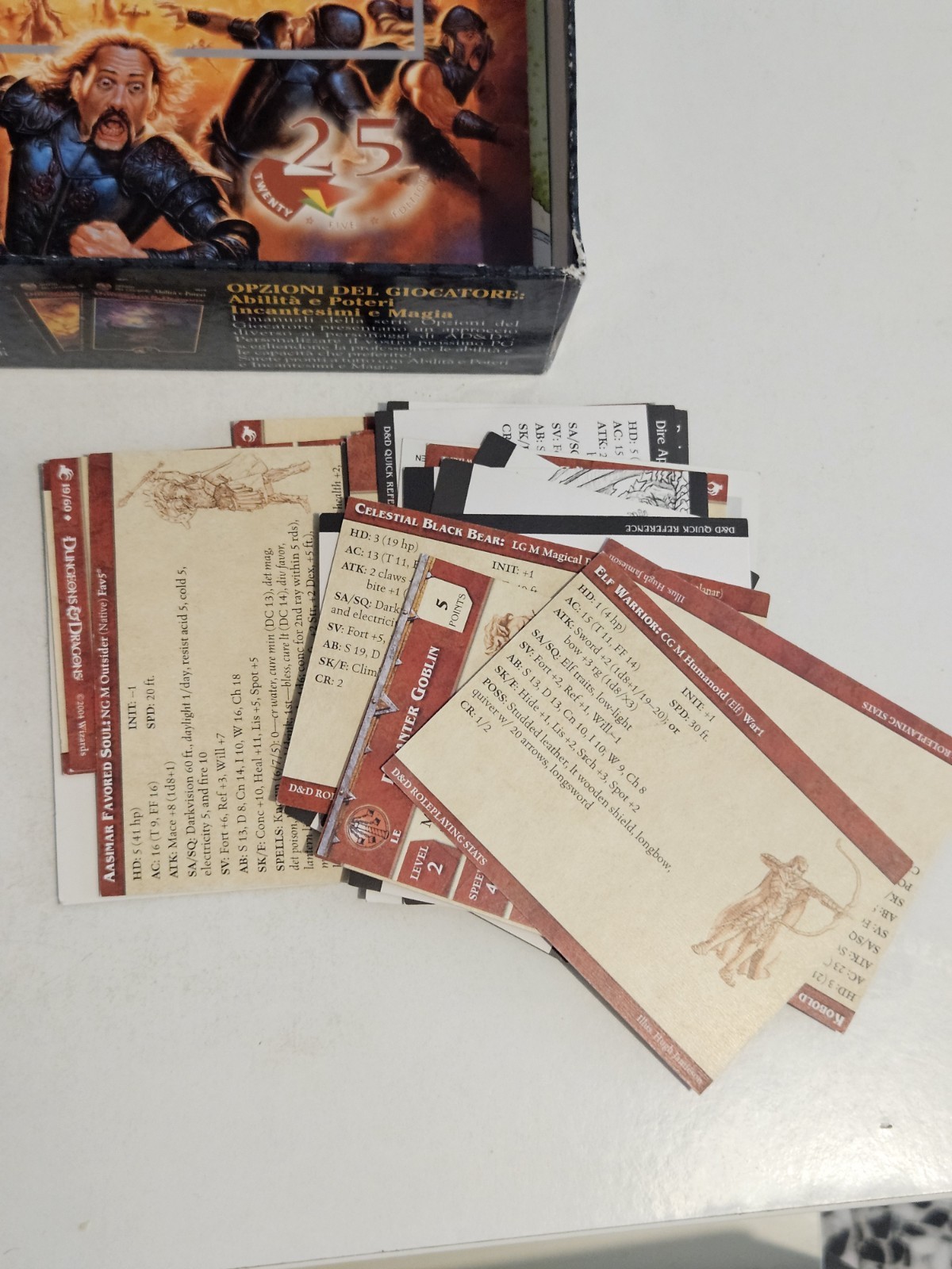 DUNGEONS & DRAGONS 1999 Board Game – WITH ORIGINAL BOX COMPLETE BOX