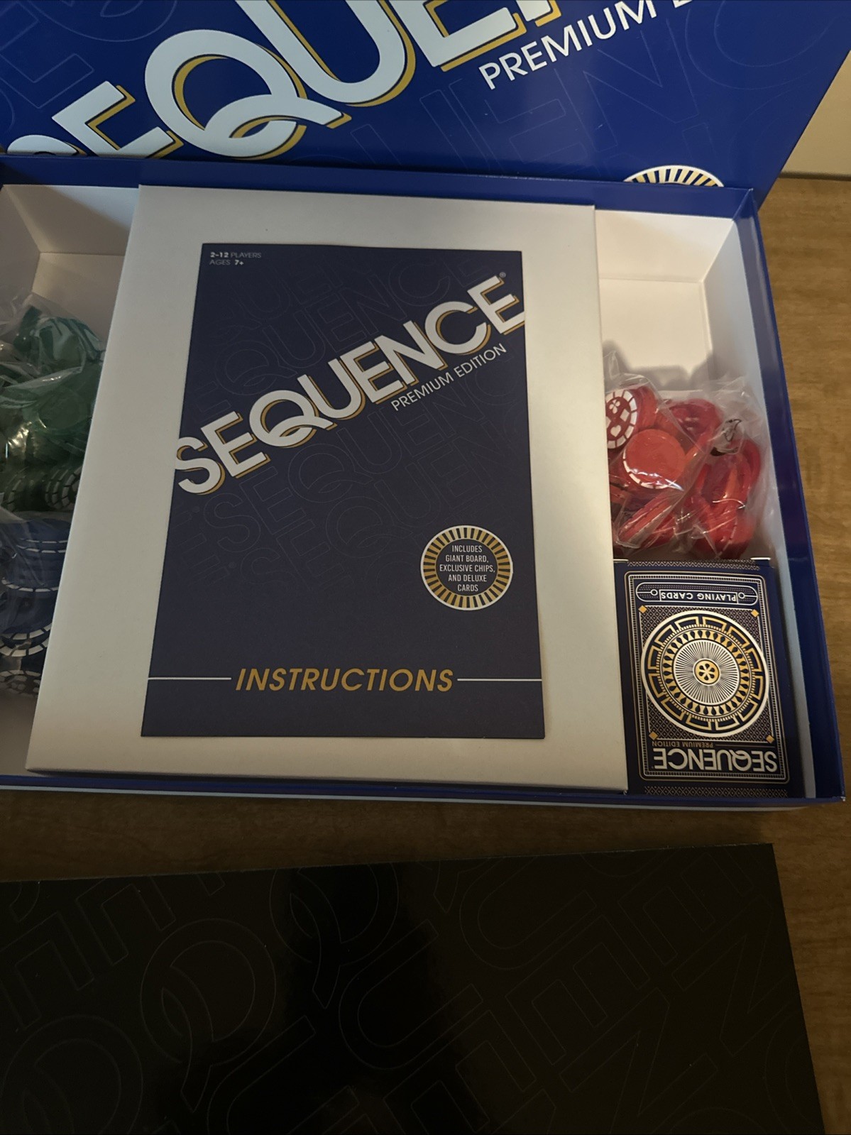 Sequence Premium Edition Stunning Set with Giant Board