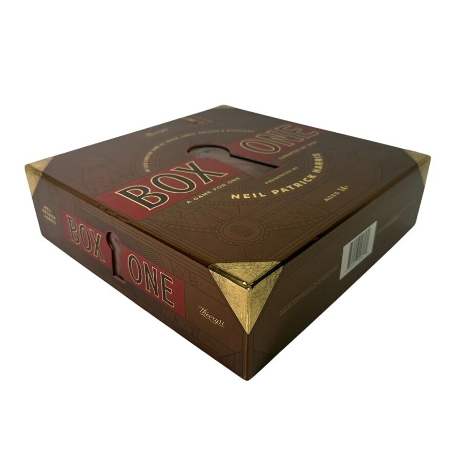 BOX ONE Game by Neil Patrick Harris THEORY 11 Trivia Codes Puzzles 2020