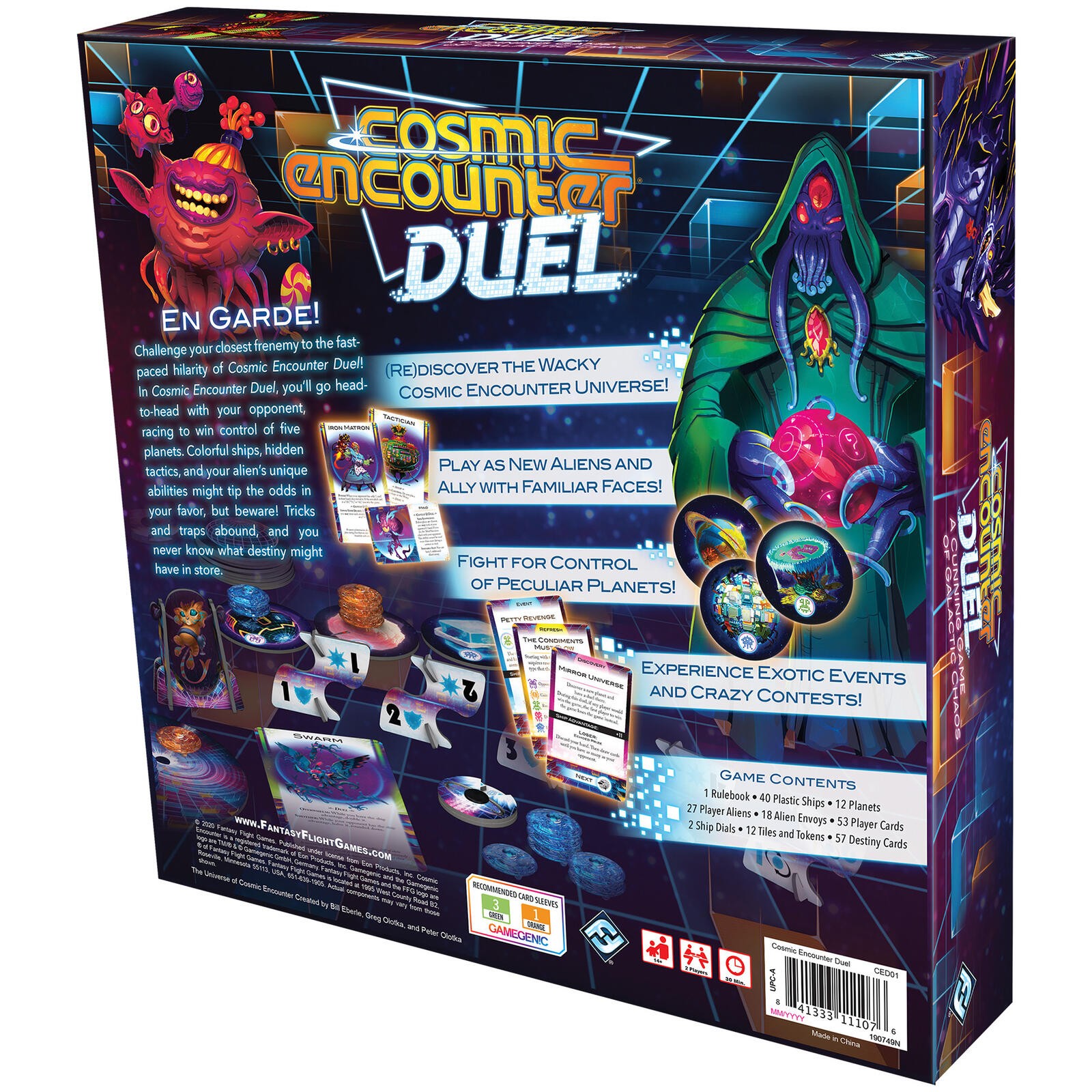 Cosmic Encounter: Duel Board Game | Classic Game of Intergalactic Conquest