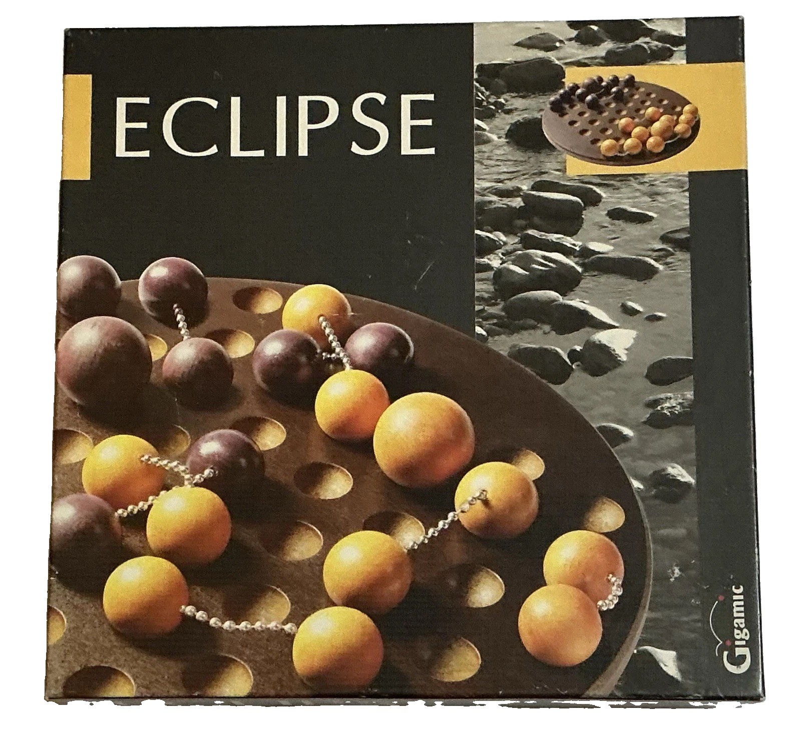 Gigamic 2009 “ ECLIPSE” Board Game Wood Blocks Strategy France