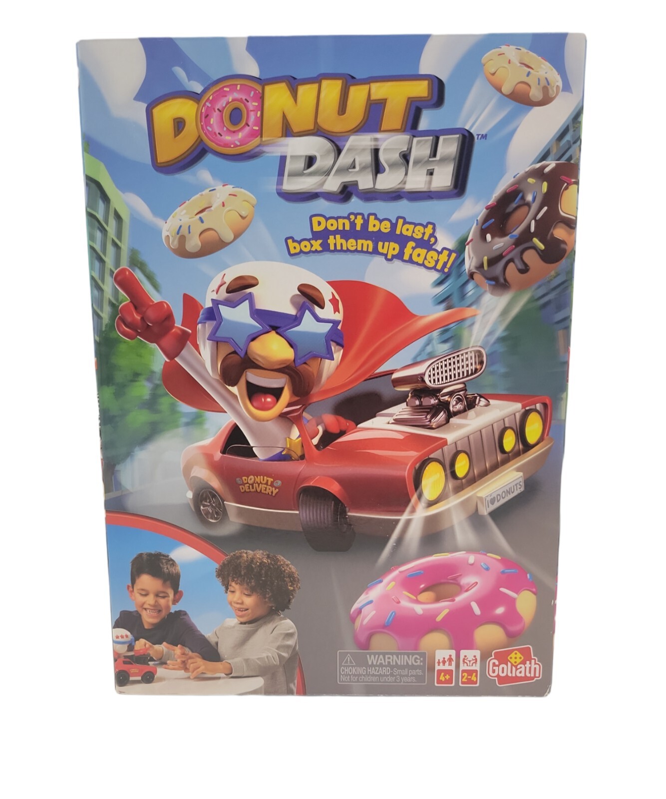 Goliath Donut Dash Skill and Action Fun Game is a colorful & engaging game