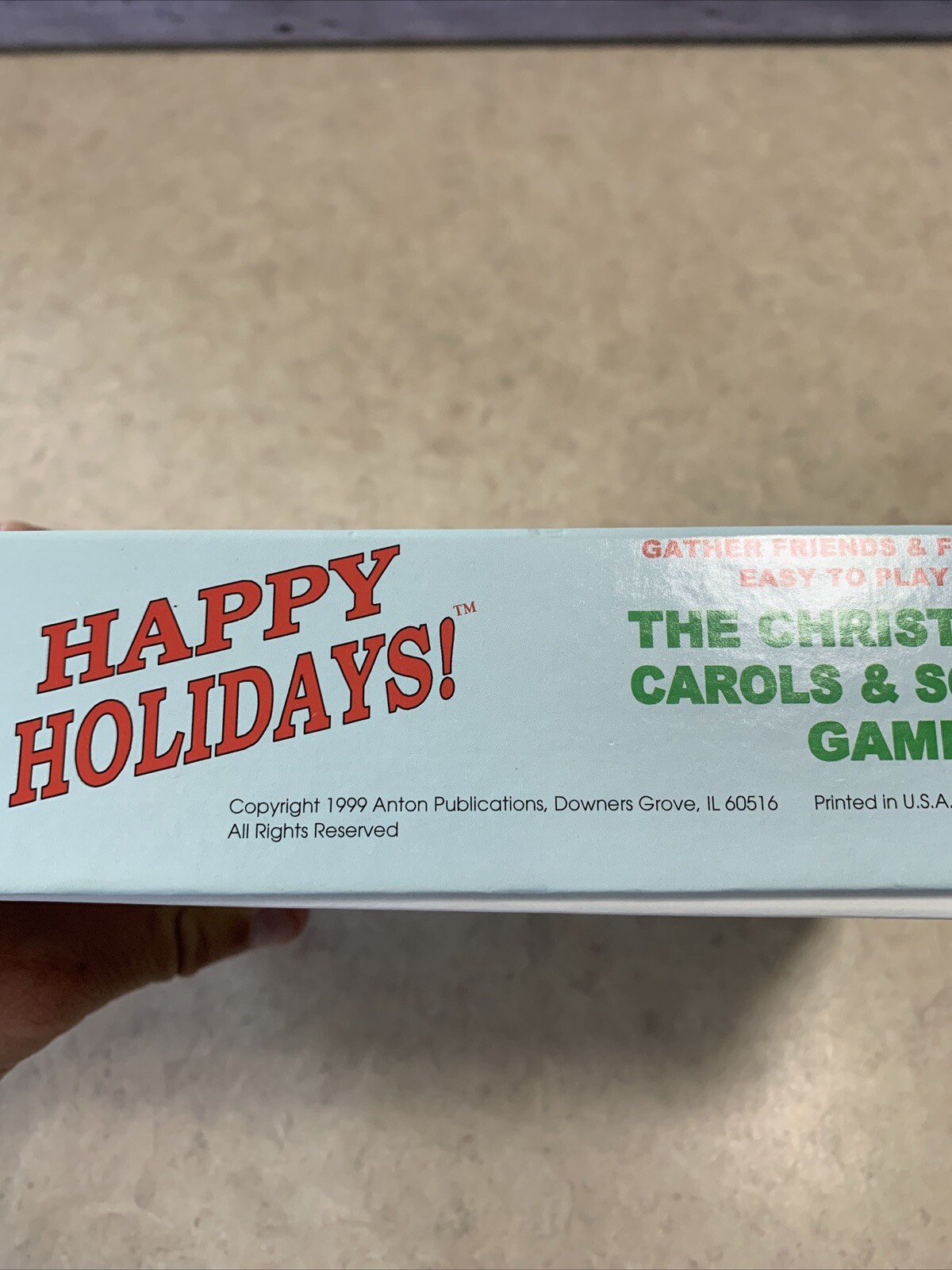 Happy Holidays! The Christmas Carols & Songs Board Game Trivia Lyrics