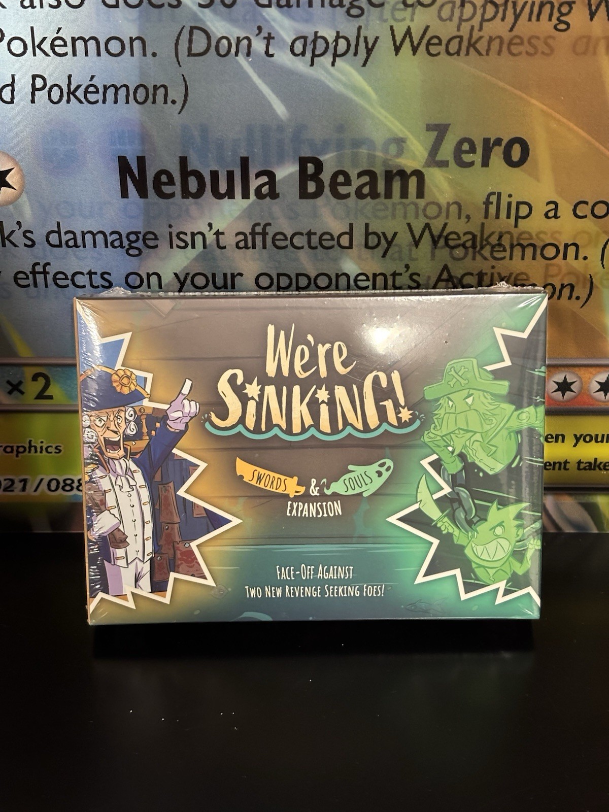 Brand New We’re Sinking! Pirates Dilemma W/ Swords & Souls Expansion Board Game
