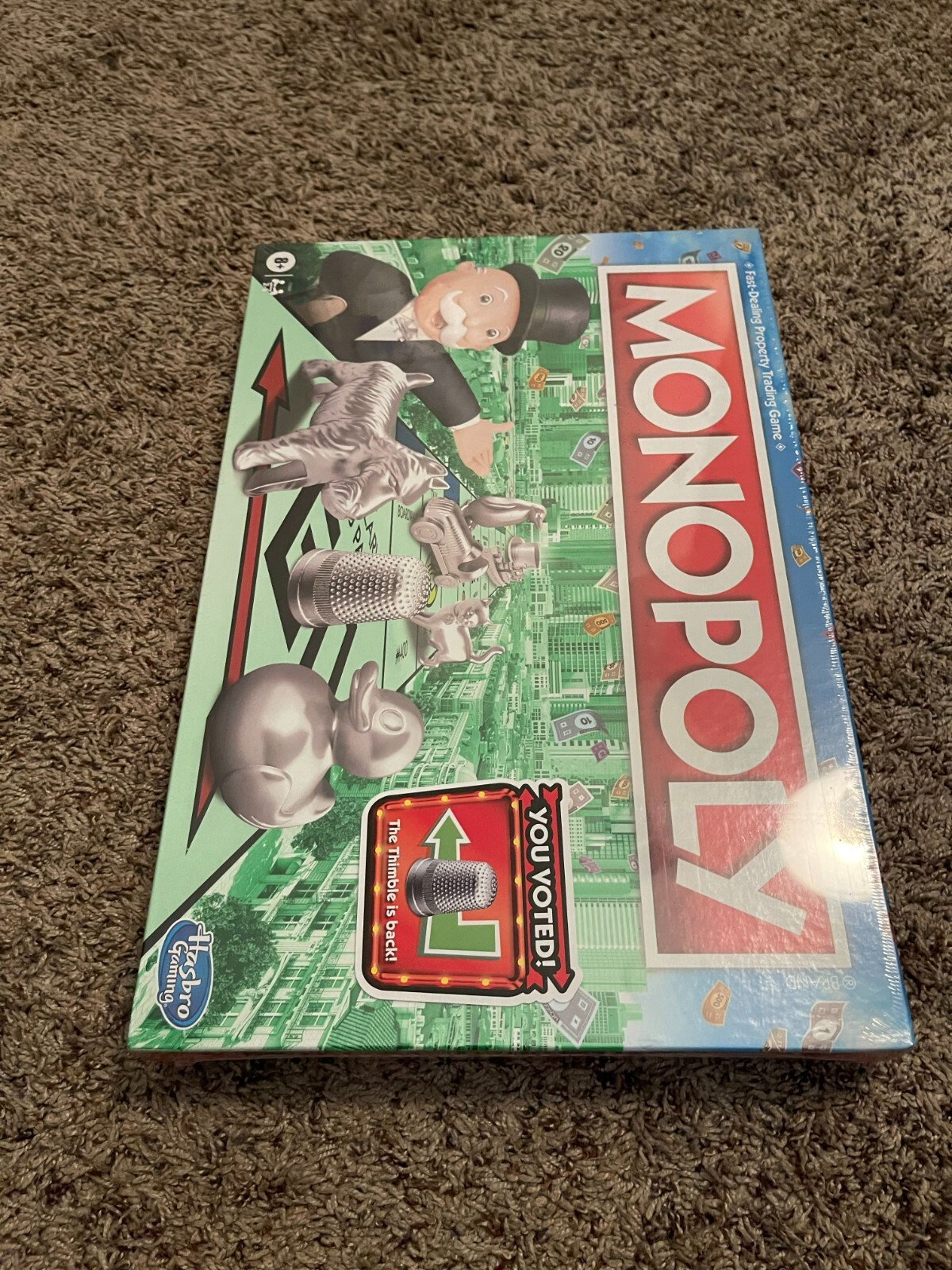 Monopoly Board Game, Family Board Game for 2 to 6 Players Vote edition New