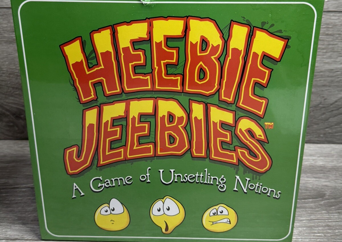 Heebie Jeebies A Game Of Unsettling Notions Ages 14 And Up Board Game