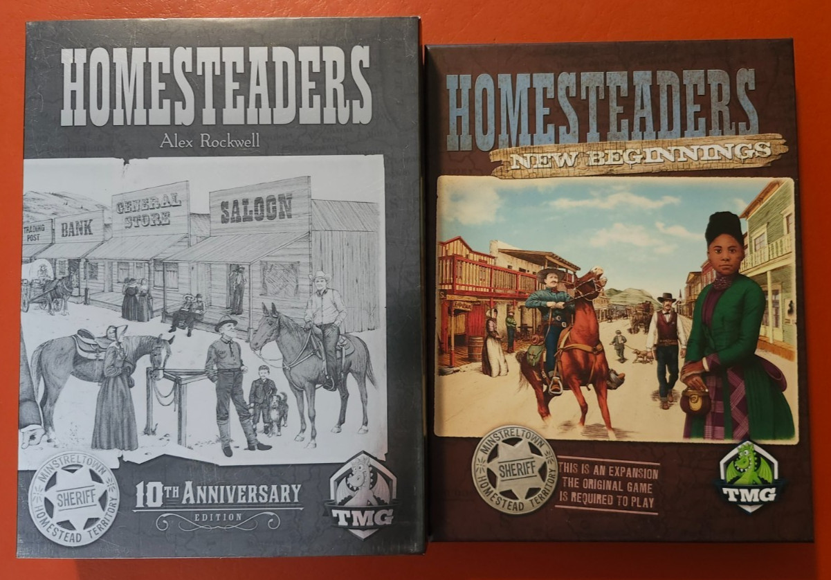Homesteaders 10th Anniversary + New Beginnings – Board Game
