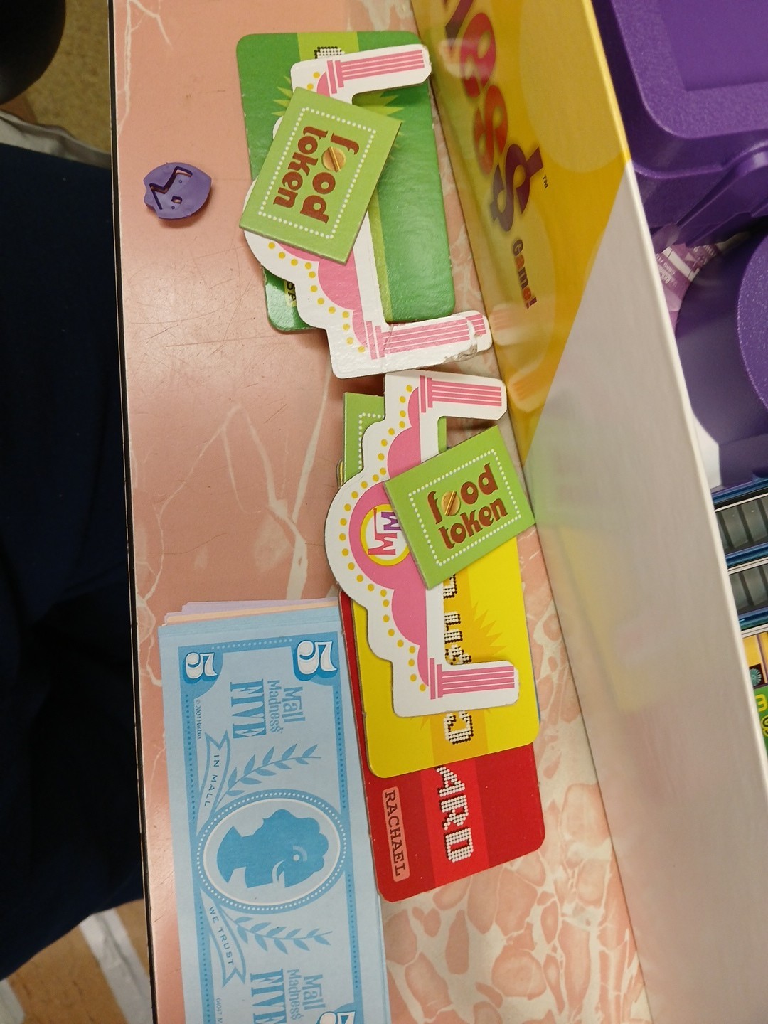 Mall Madness Game Vintage 2004 Talking Electronic Board Game Hasbro READ Tested
