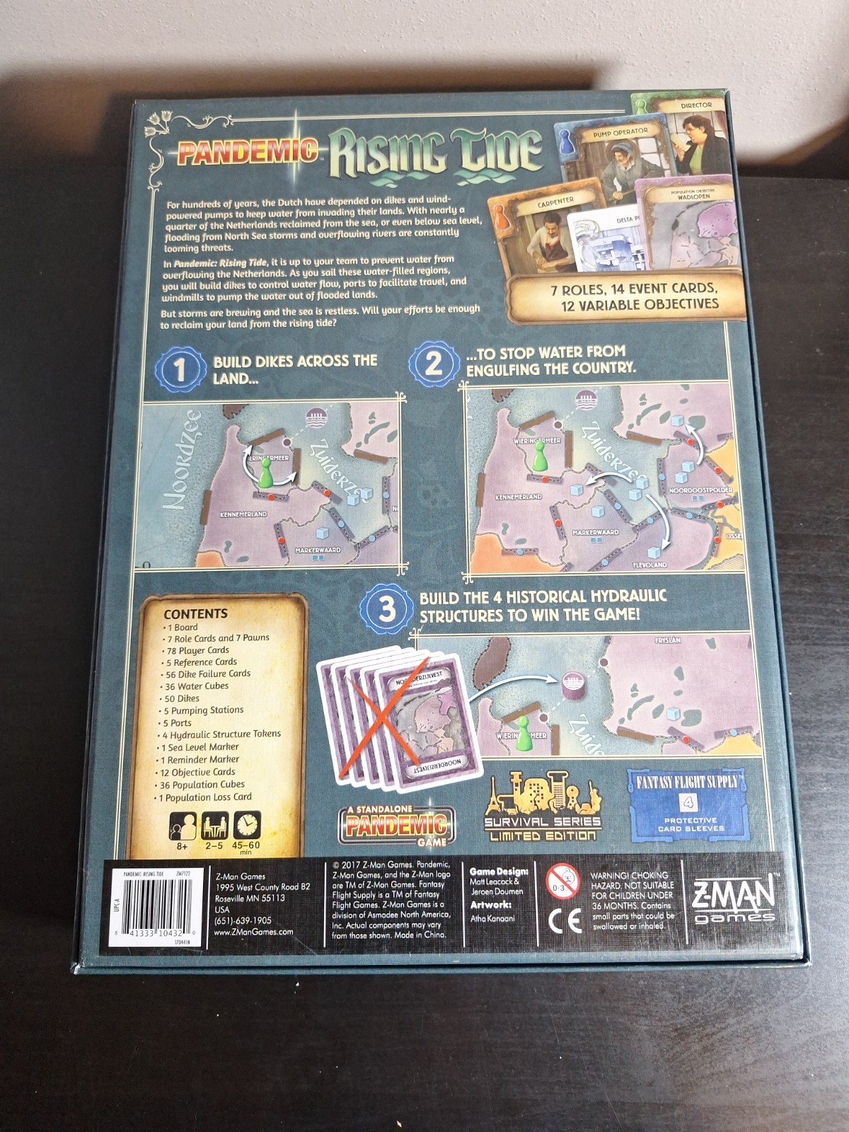 Pandemic: Rising Tide cooperative board game by Z-Man Games