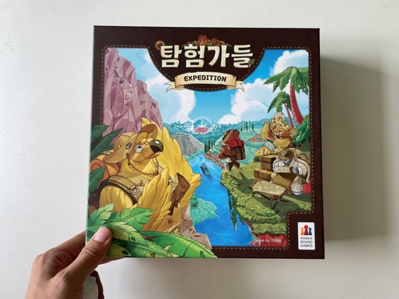 Expedition Korea Board Game Official Korean Version / NEW / Tracking