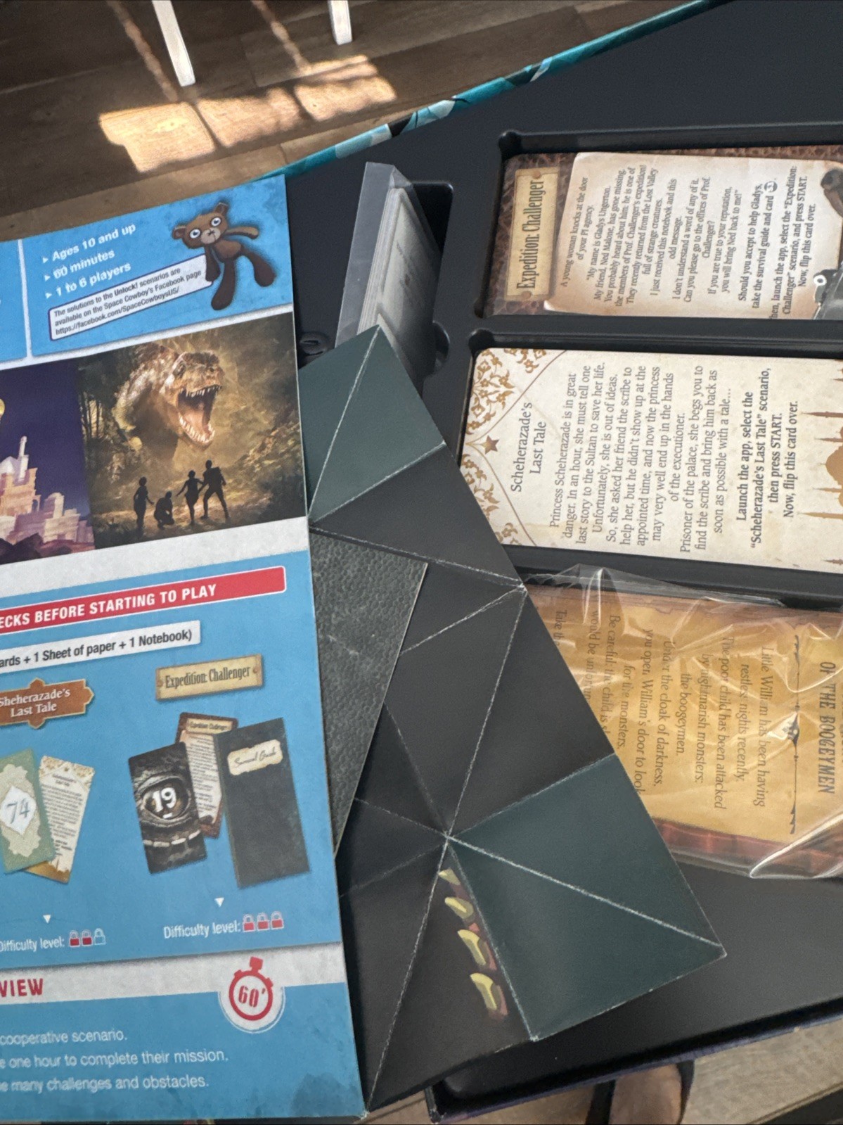 Unlock! Exotic Adventures Escape Card Game 100% COMPLETE