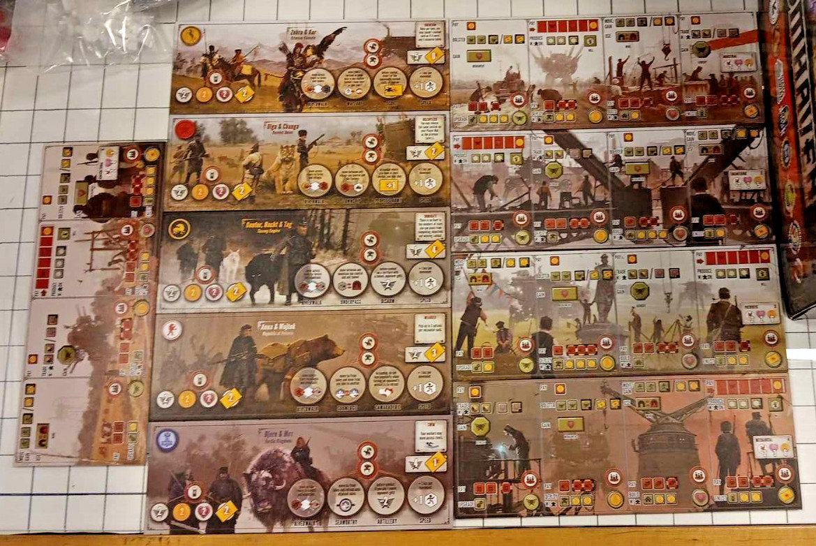 SCYTHE The Board Game – Stonemaier Games (2015) 100% Complete