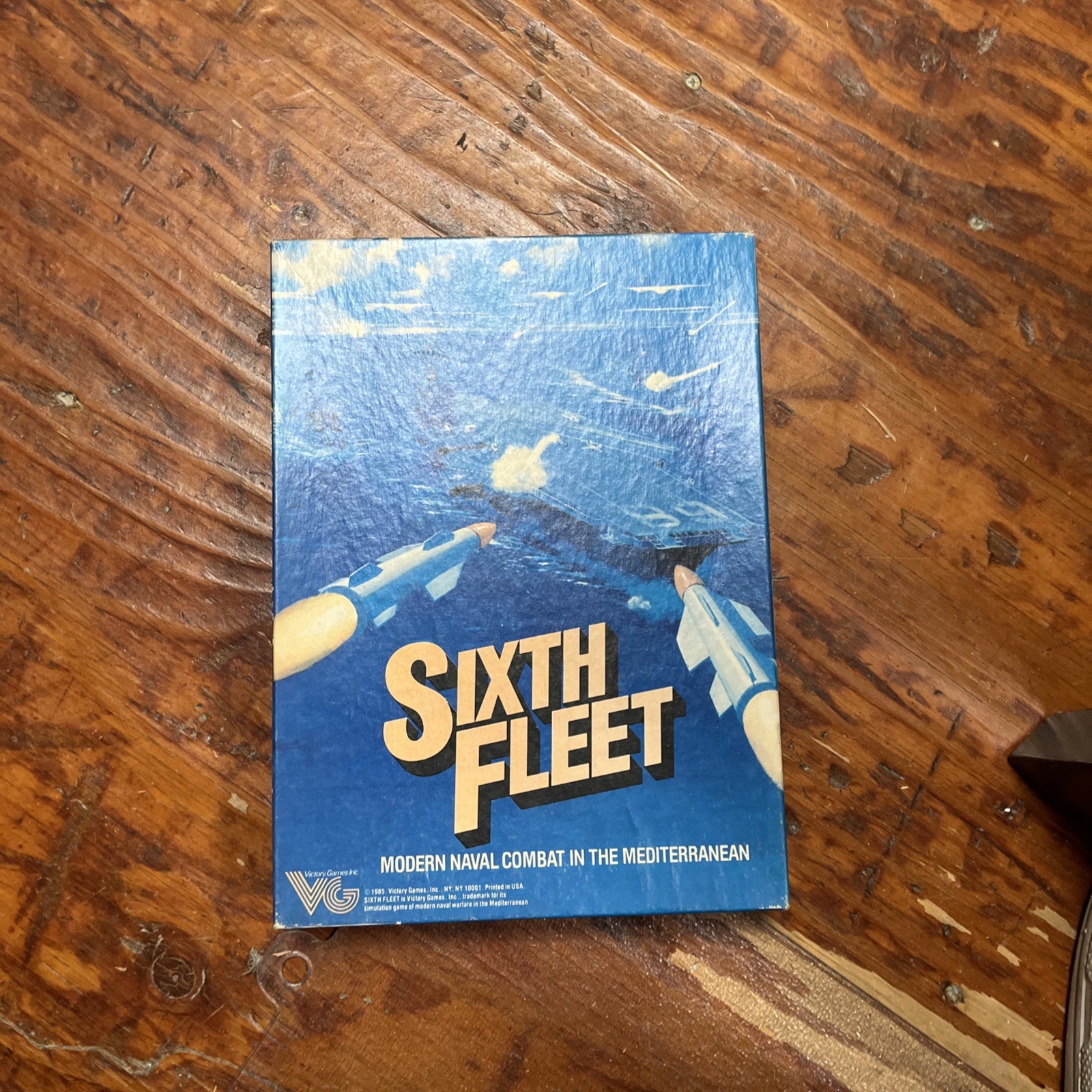 Sixth Fleet Victory Games Inc Modern Naval Combat In The Mediterranean