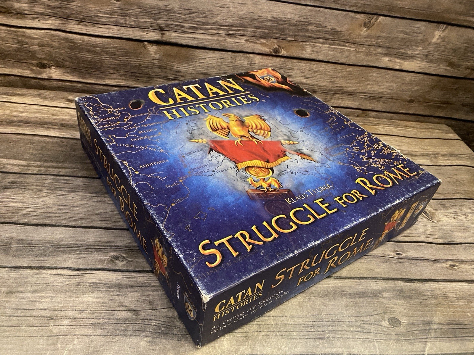 Catan Histories Struggle for Rome COMPLETE Klaus Teuber Mayfair Games 3202