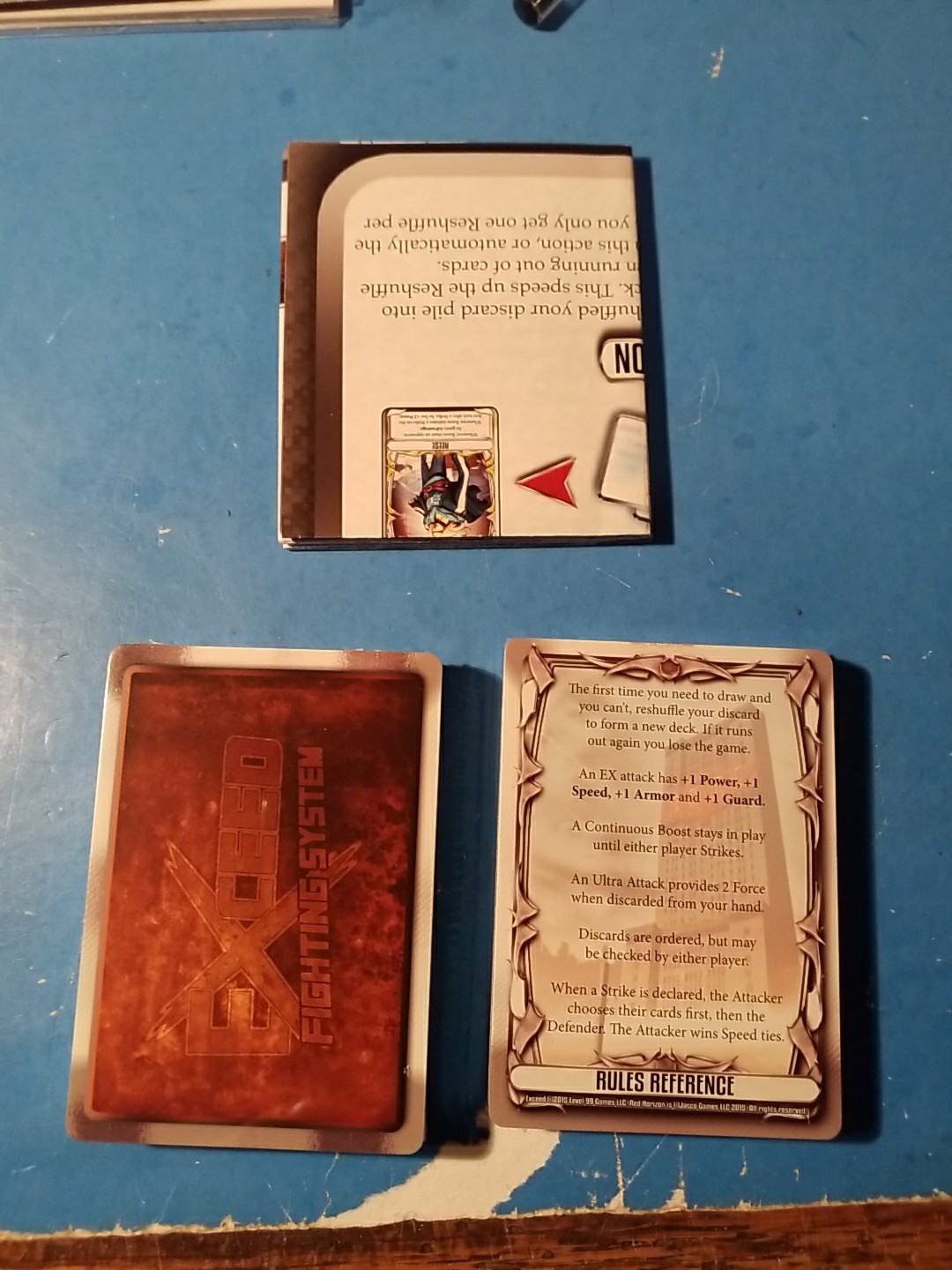 Level 99 Exceed Fighting System Cards Sealed