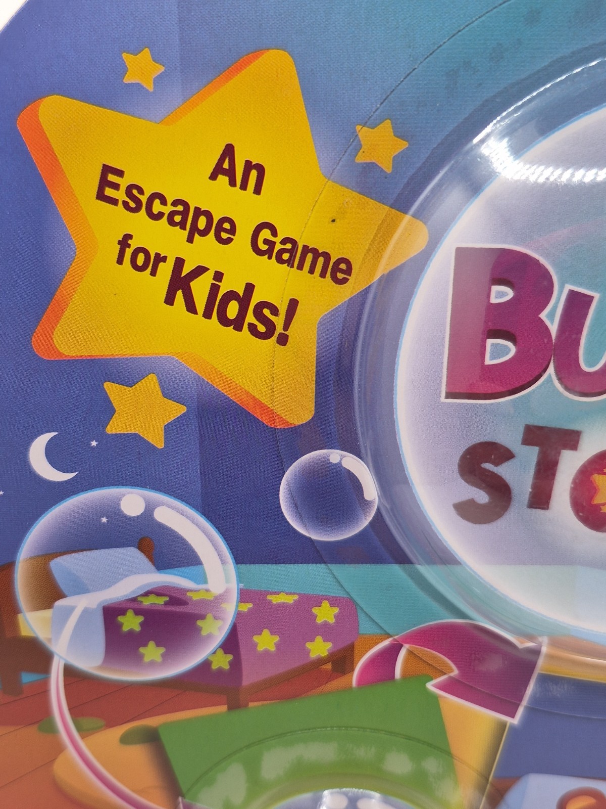 An Escape Game For Kids Bubble Stories Ages 4+ 1 To 2 Players Blue Orange Hot…
