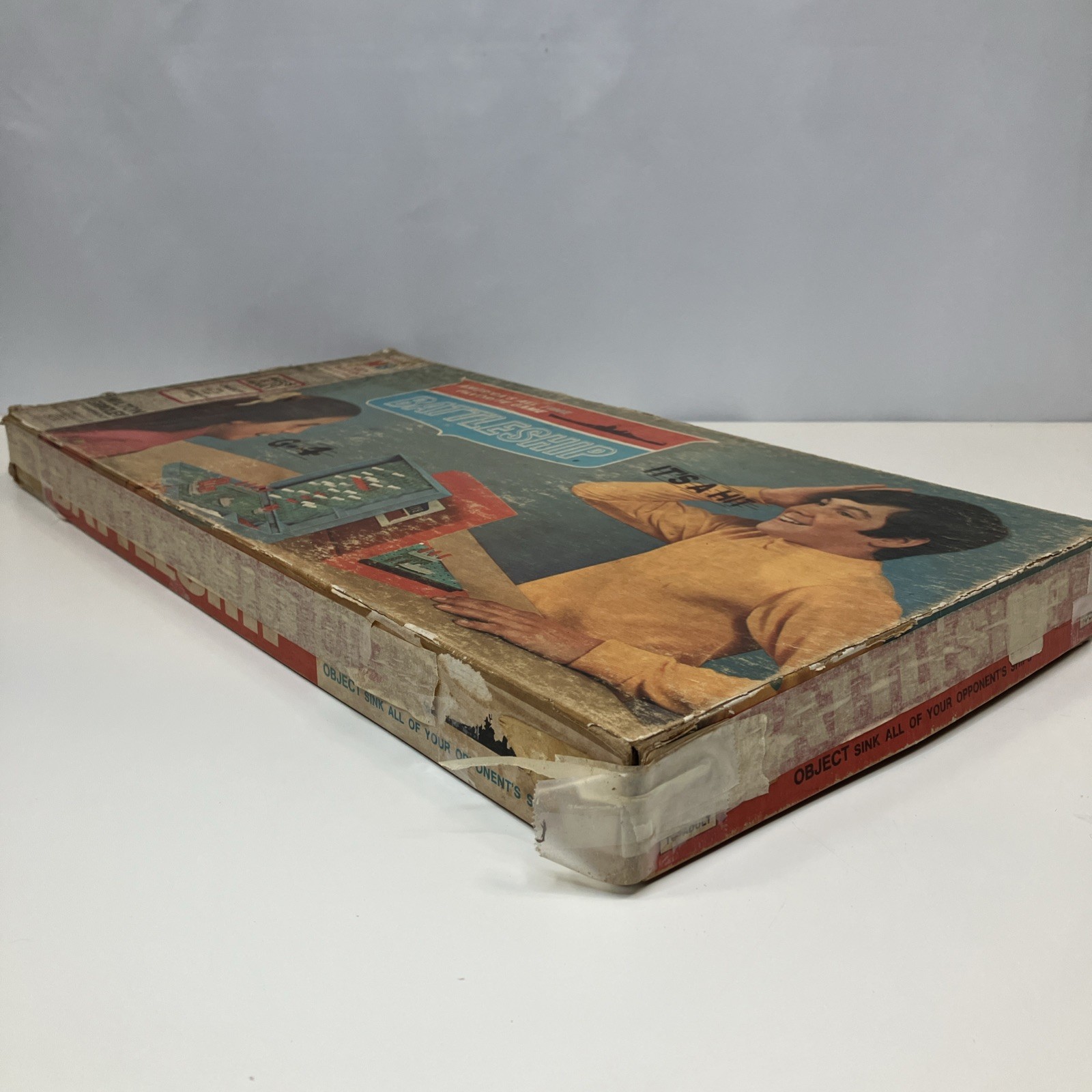 Vintage 1971 BATTLESHIP Milton Bradley Board Game COMPLETE In Original Box
