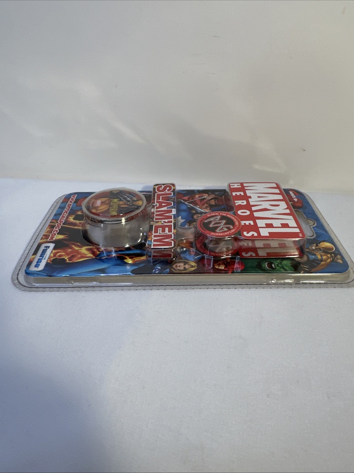 Marvel Heroes Wolverine POG Slam’em 2006 Funrise New Sealed