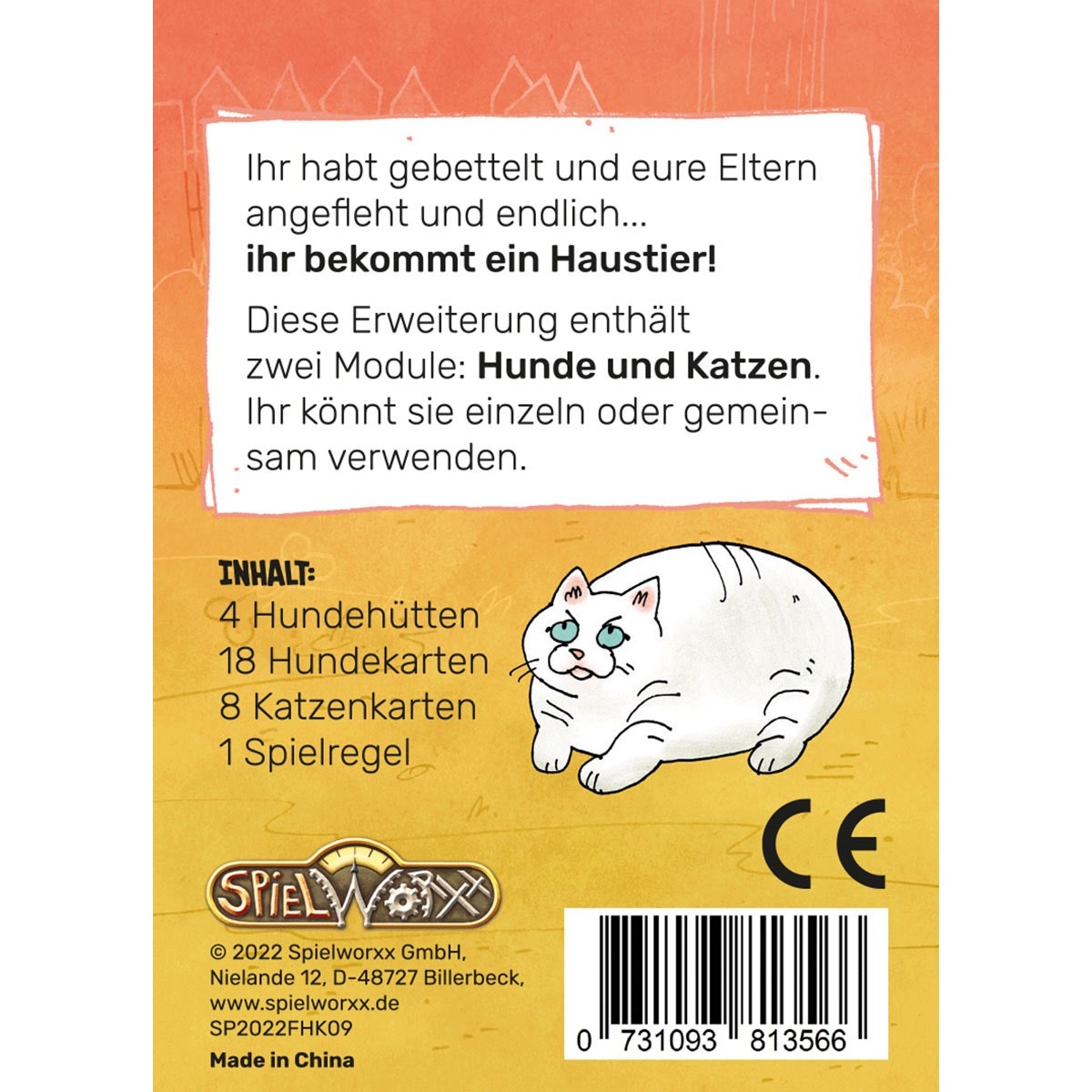 Fort: Cats & Dogs – German Edition (2023) [Expansion]
