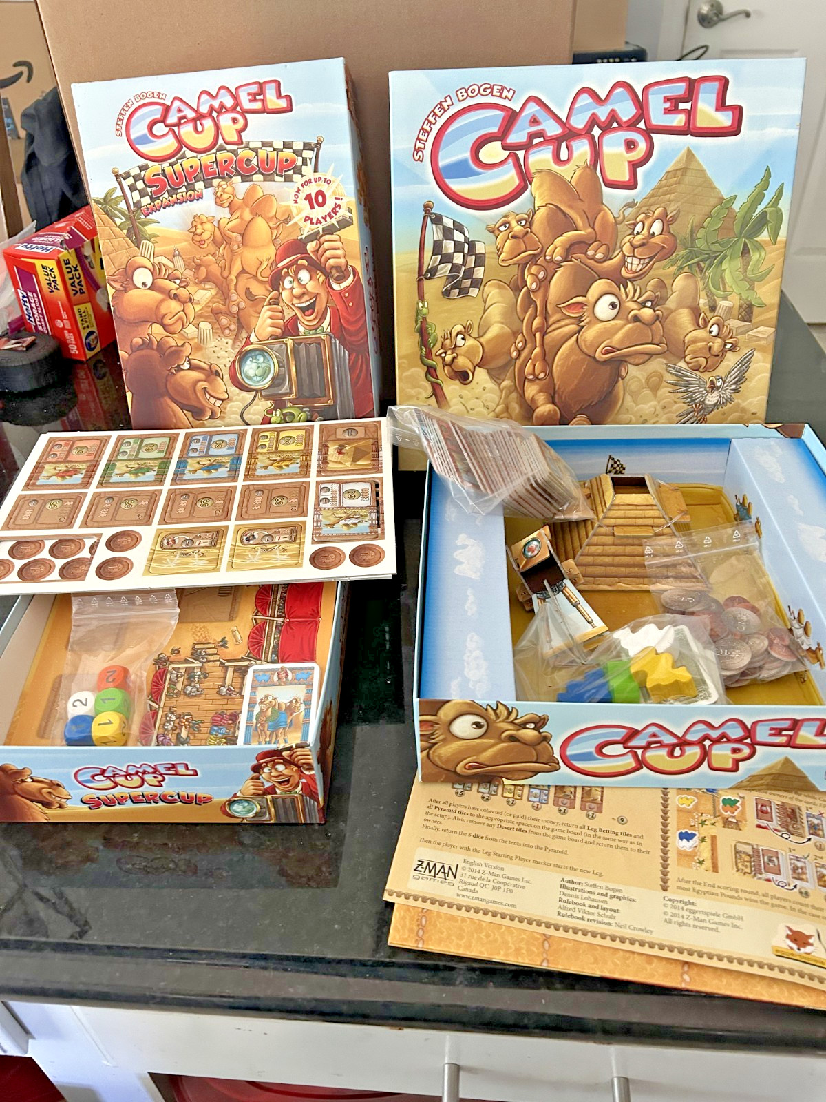 Camel Cup Board Game Lot Super Cup Camel Racing Games