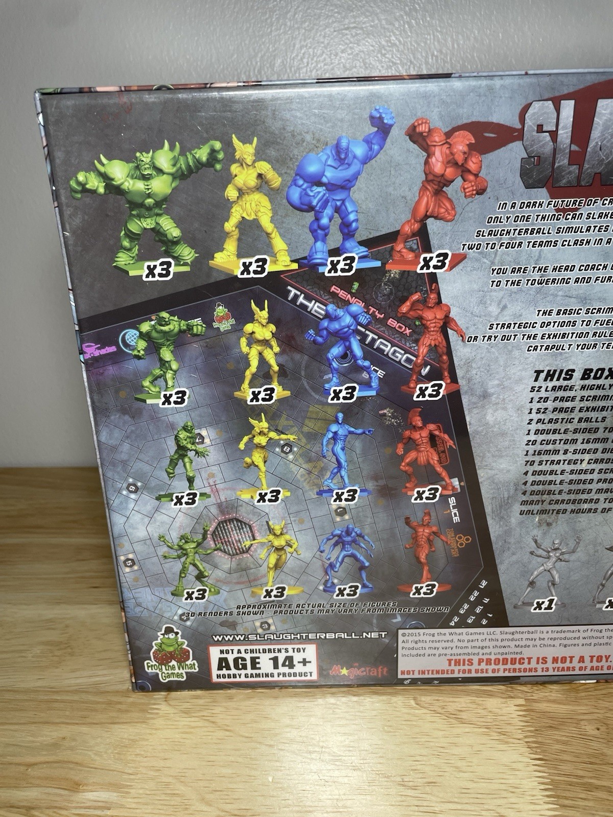 Slaughterball Deluxe Edition (2015) – Frog the What Games – Brand New Sealed