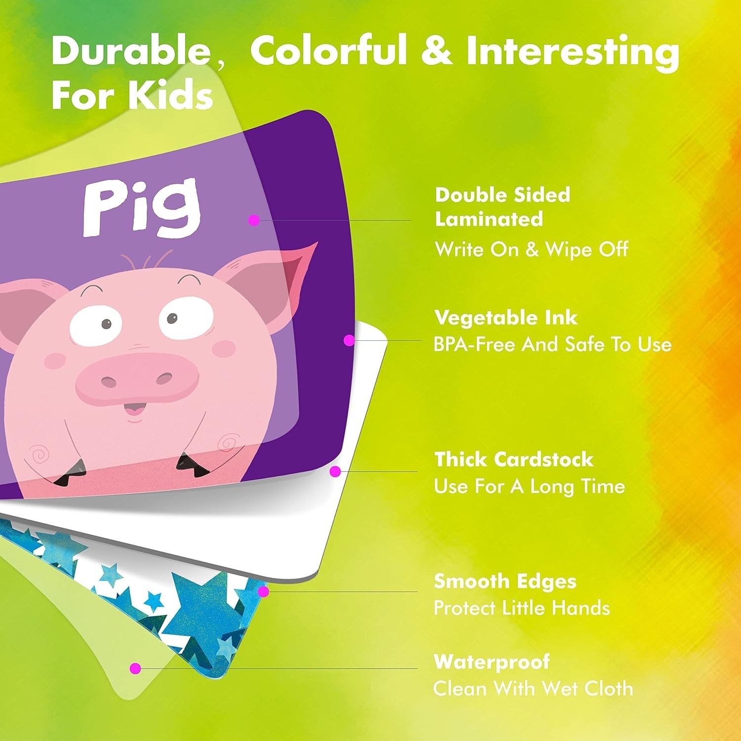 Bright & Engaging 72 PCS Matching Cards – Ideal Educational Toy for Kids