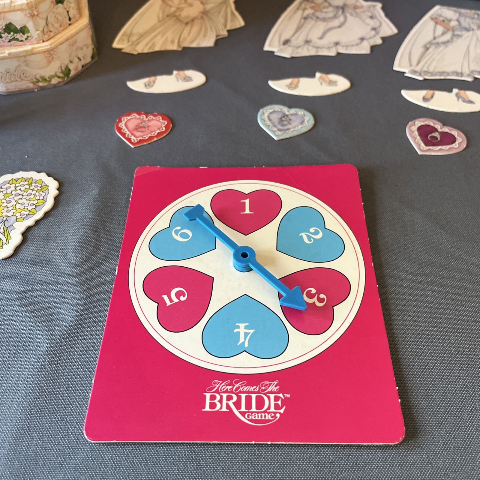 Vintage Here Comes The Bride Board Game 1987 Complete The Ungame Co.