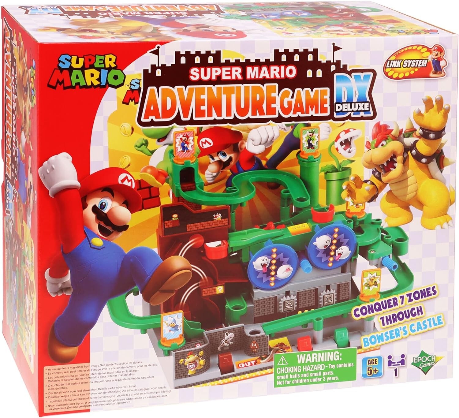Super Mario Adventure Game – Tabletop Skill and Action Game