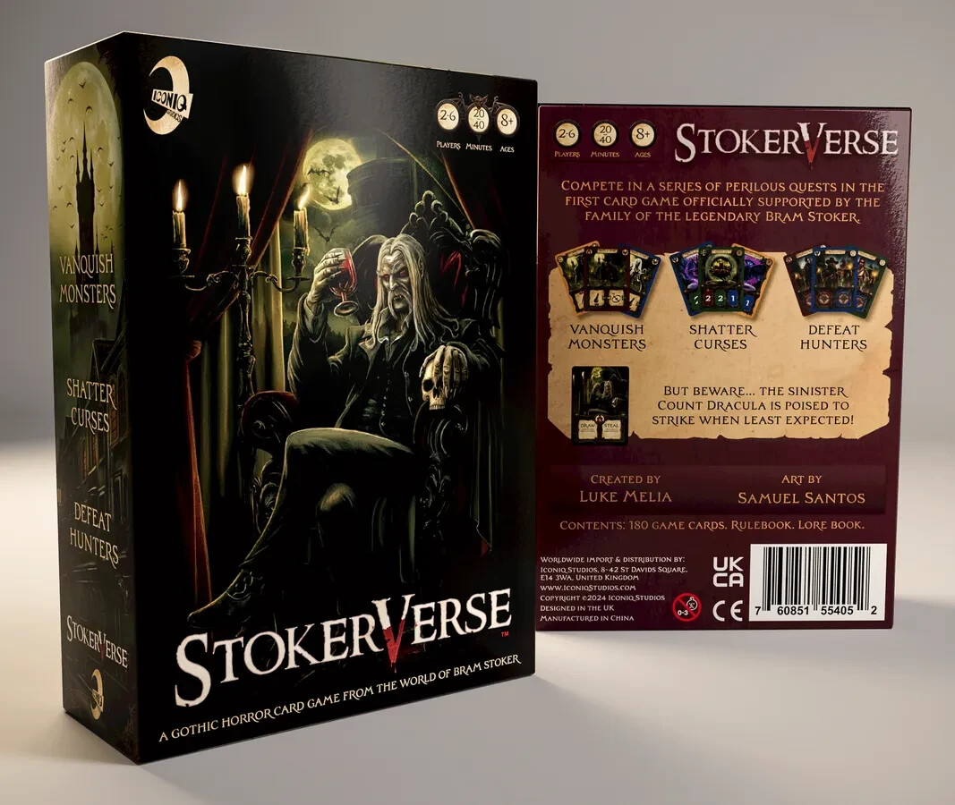 StokerVerse Card Game .. Gothic horror game from the world of Bram Stoker