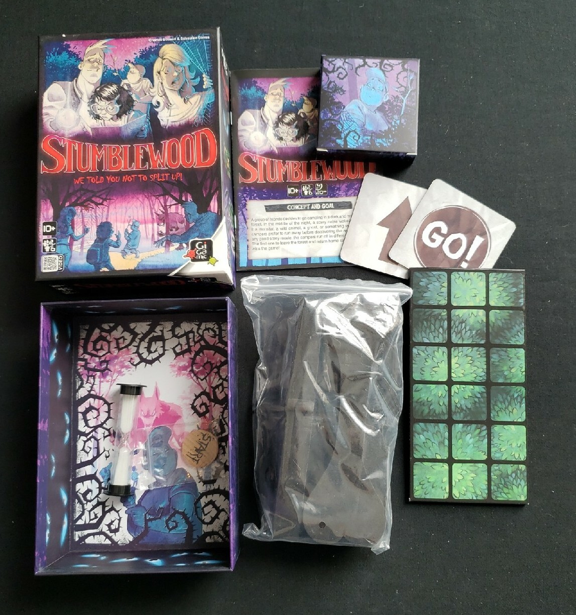 Stumblewood: We Told You Not To Split Up! (Board Game) Gigamic memory COMPLETE