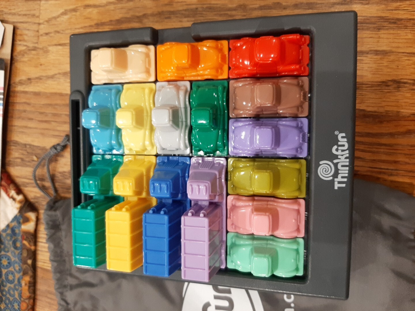 RUSH HOUR, Thinkfun Traffic Jam Game, Great Educational Fun, Logic & Strategy
