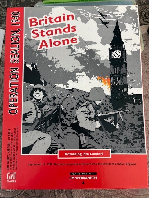 GMT, Britain Stands Alone, Operation Sealion 1940, punched