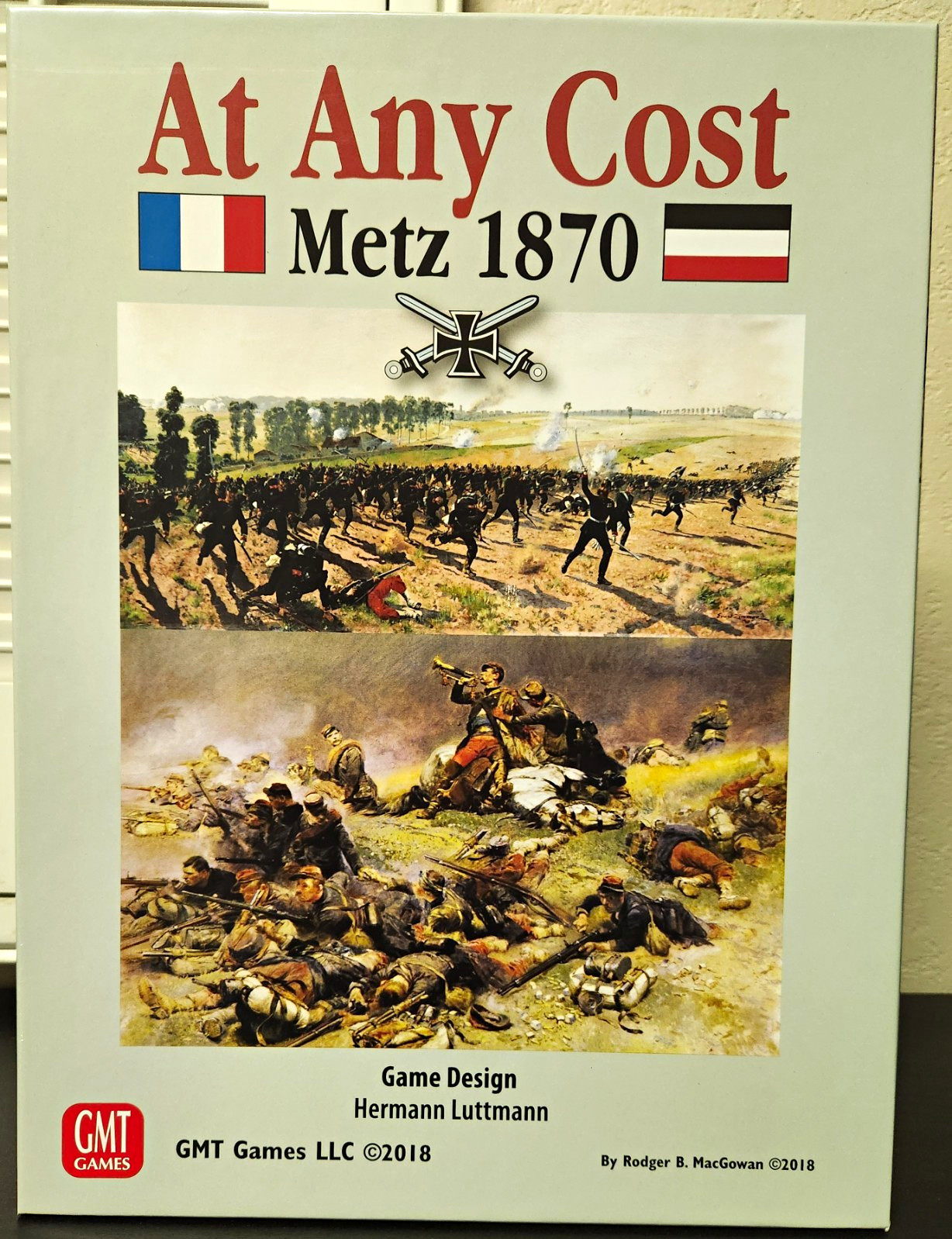 At Any Cost: Metz 1870 War Board Game (2018) – GMT Games